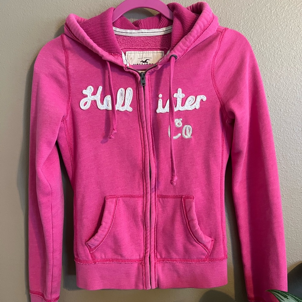Hollister & Co. Pink Hoodie Size S